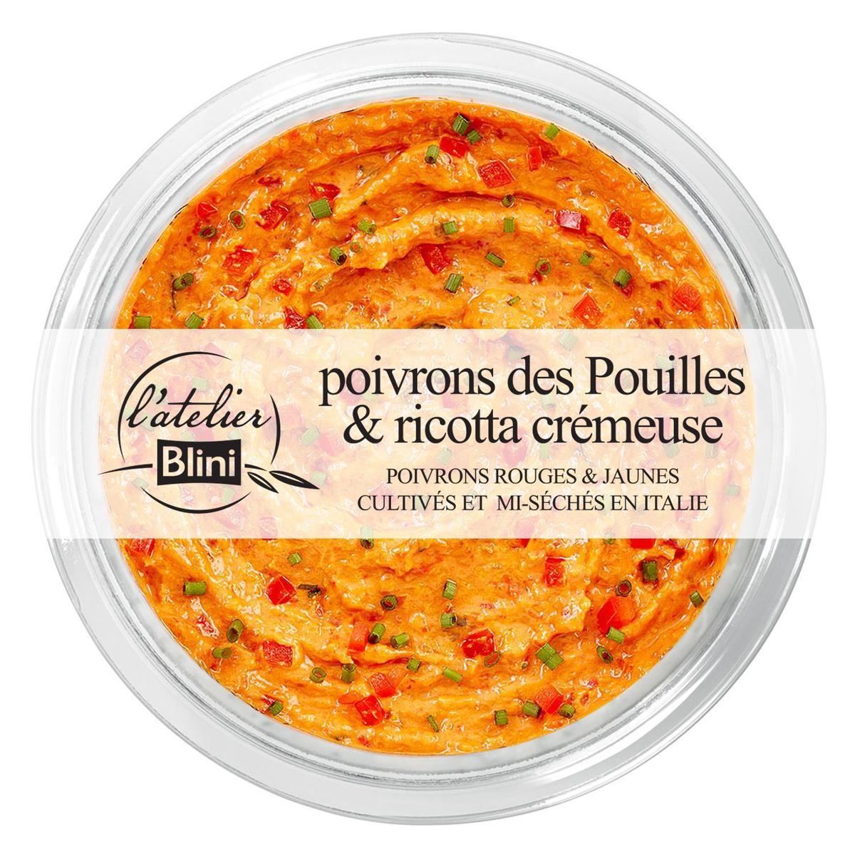 3292070010226 - Atelier Blini - Poivrons des Pouilles & Ricotta crémeuse