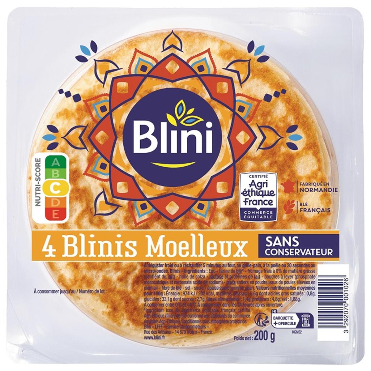 3292070001026 - Blini - Blinis Moelleux, 200g