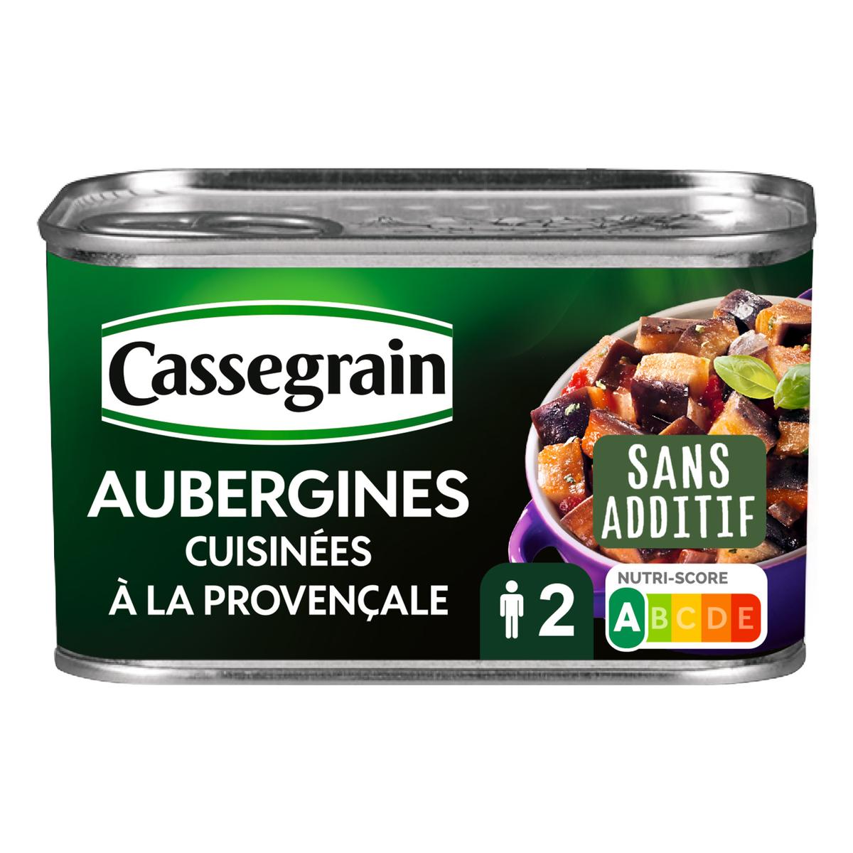 3083681093926 - Cassegrain - Aubergines cuisinées à la provençale