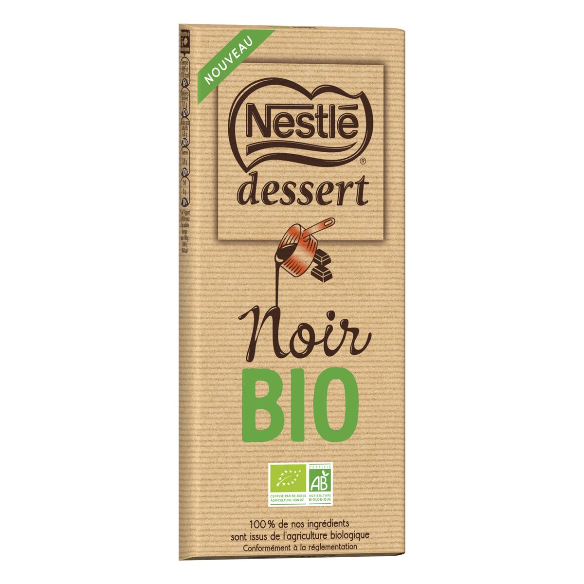 Livraison à domicile Nestlé Dessert Chocolat noir dessert Bio, 170g