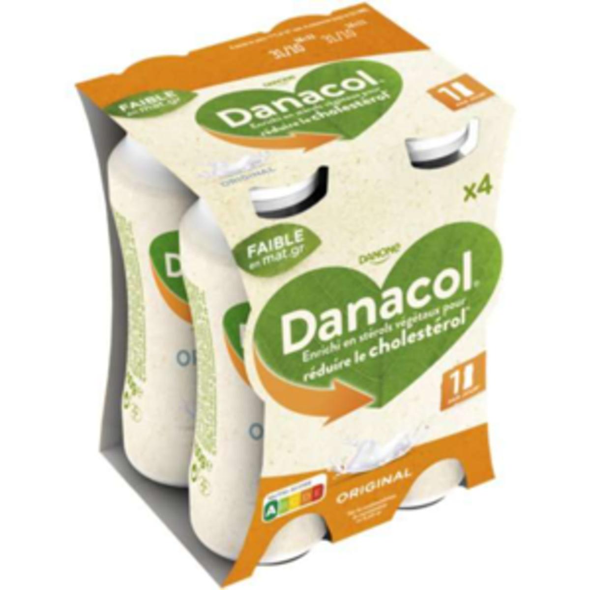 3033490145026 - Danacol - Yaourt à boire nature