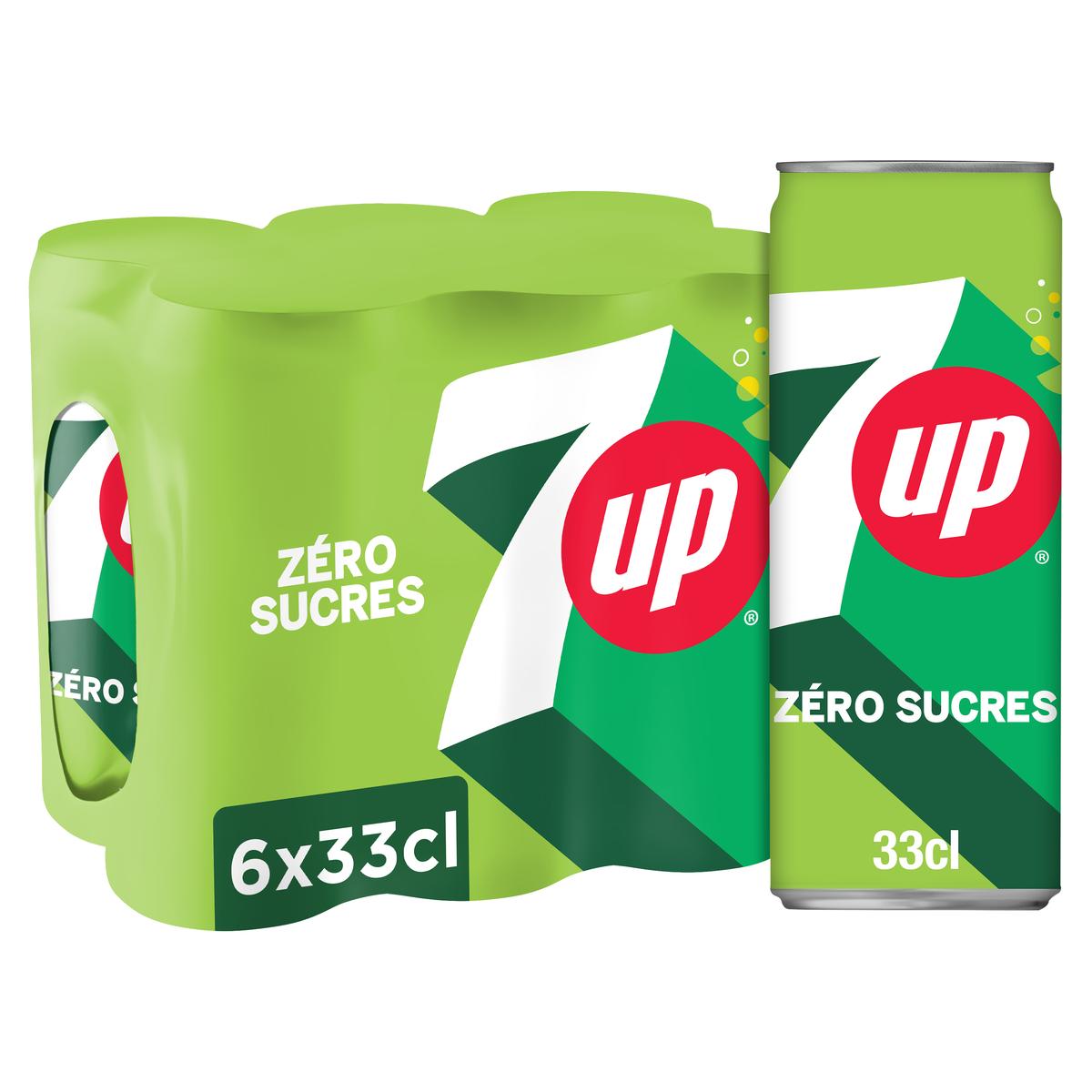 3168930175926 - Seven-Up Zero - Boisson gazeuse aromatisée