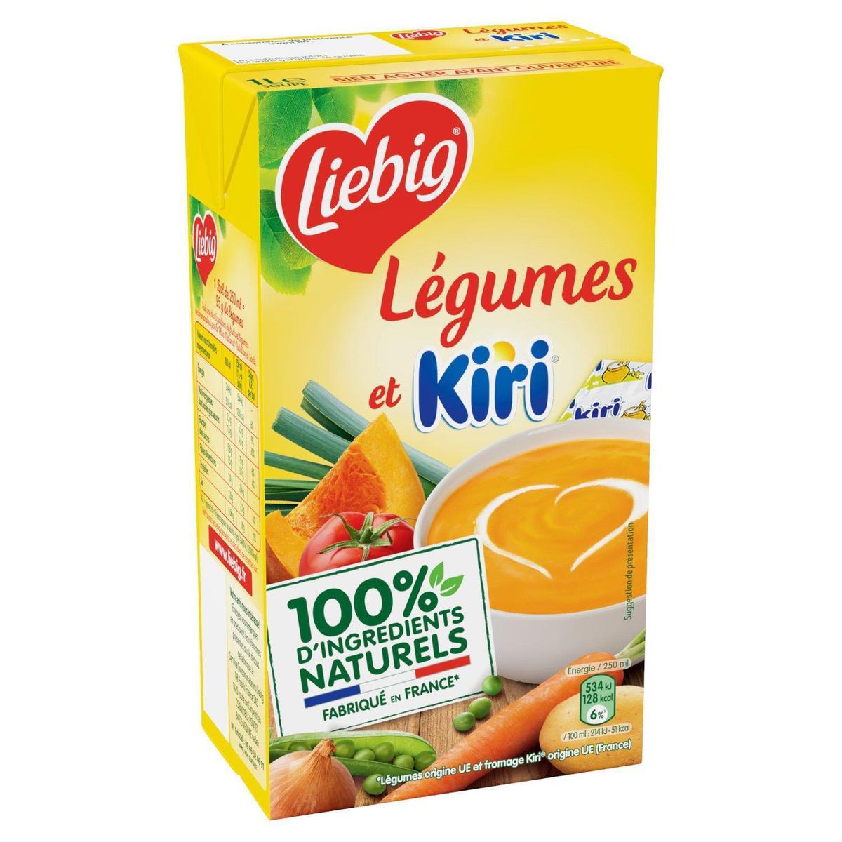 Liebig - Soupe mouliné légumes du potager (75cl) commandez en ligne avec  Flink !
