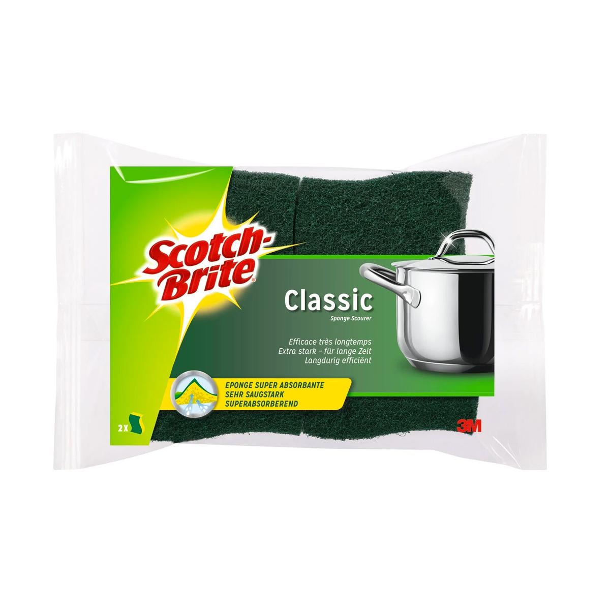 4046719708826 - Scotch Brite - Eponge à récurer grattante