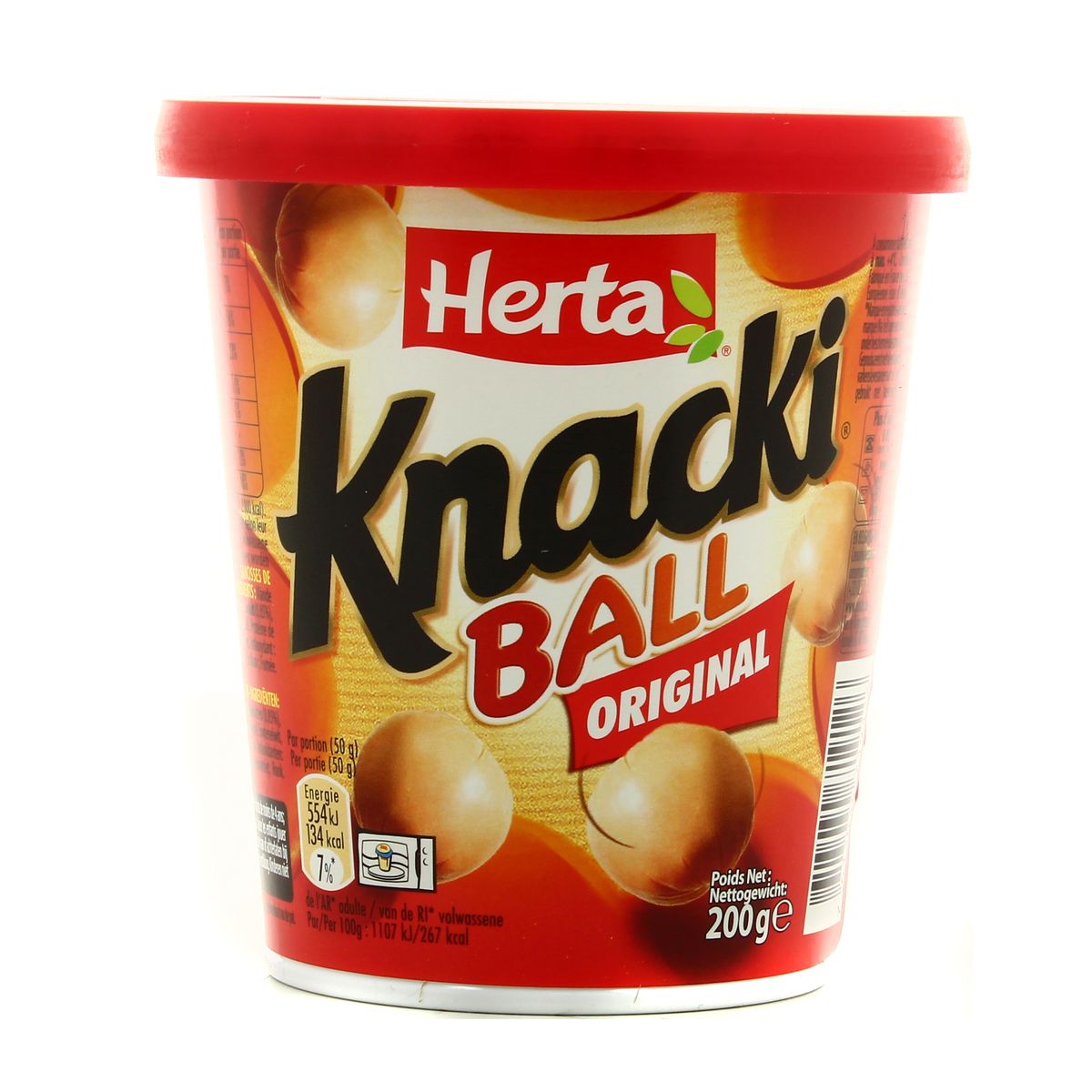 7613034719126 - Herta - Knacki Ball Original, saucisses 100 % Pur Porc