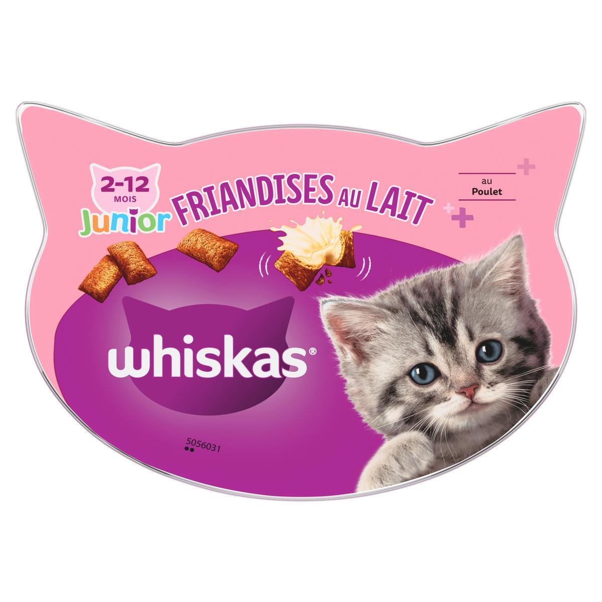 Livraison à domicile Whiskas Friandises au lait pour chaton Junior, 55g