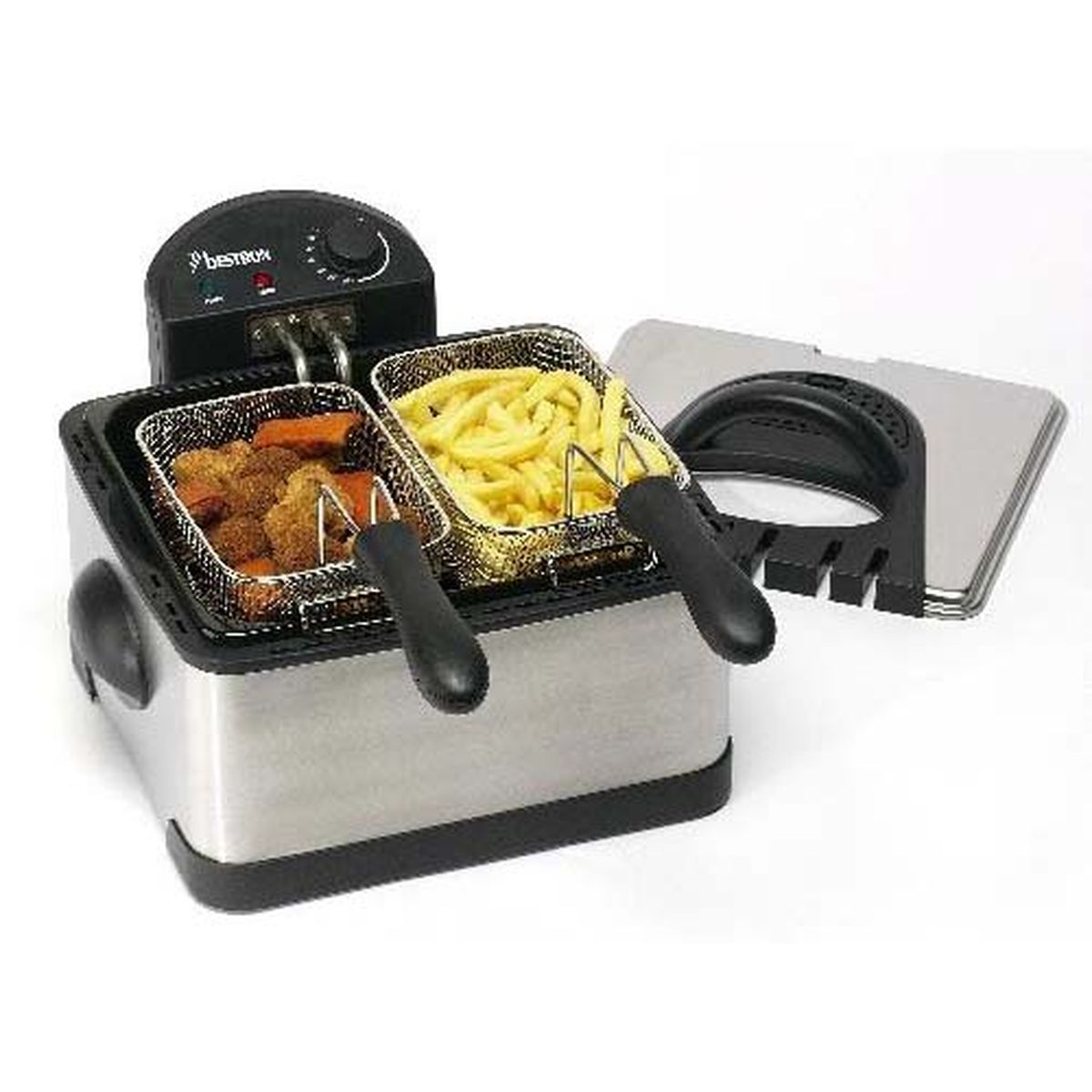 8712184020027 - Bestron - Friteuse Inox DF402B