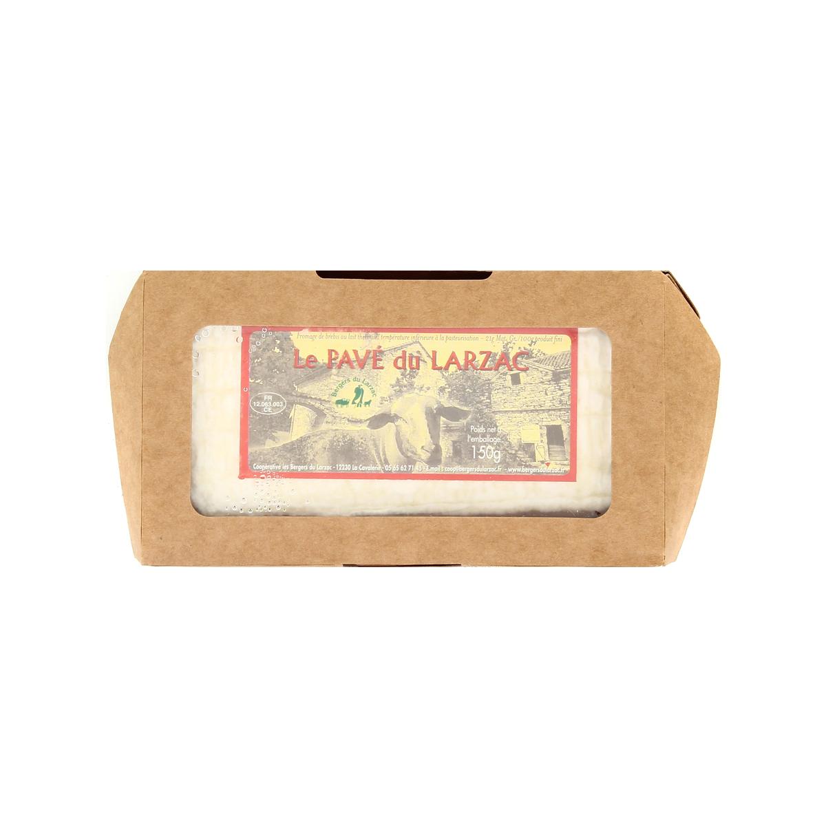 3553070010327 - Les Petites Laiteries - Pavé du Larzac - Lait de brebis thermisé