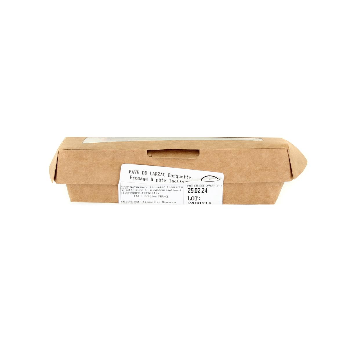 3553070010327 - Les Petites Laiteries - Pavé du Larzac - Lait de brebis thermisé