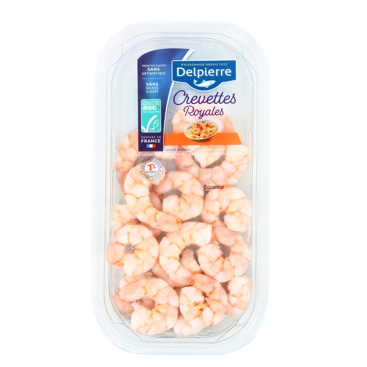 3336370050527 - Delpierre - Crevettes Royales Décortiquées