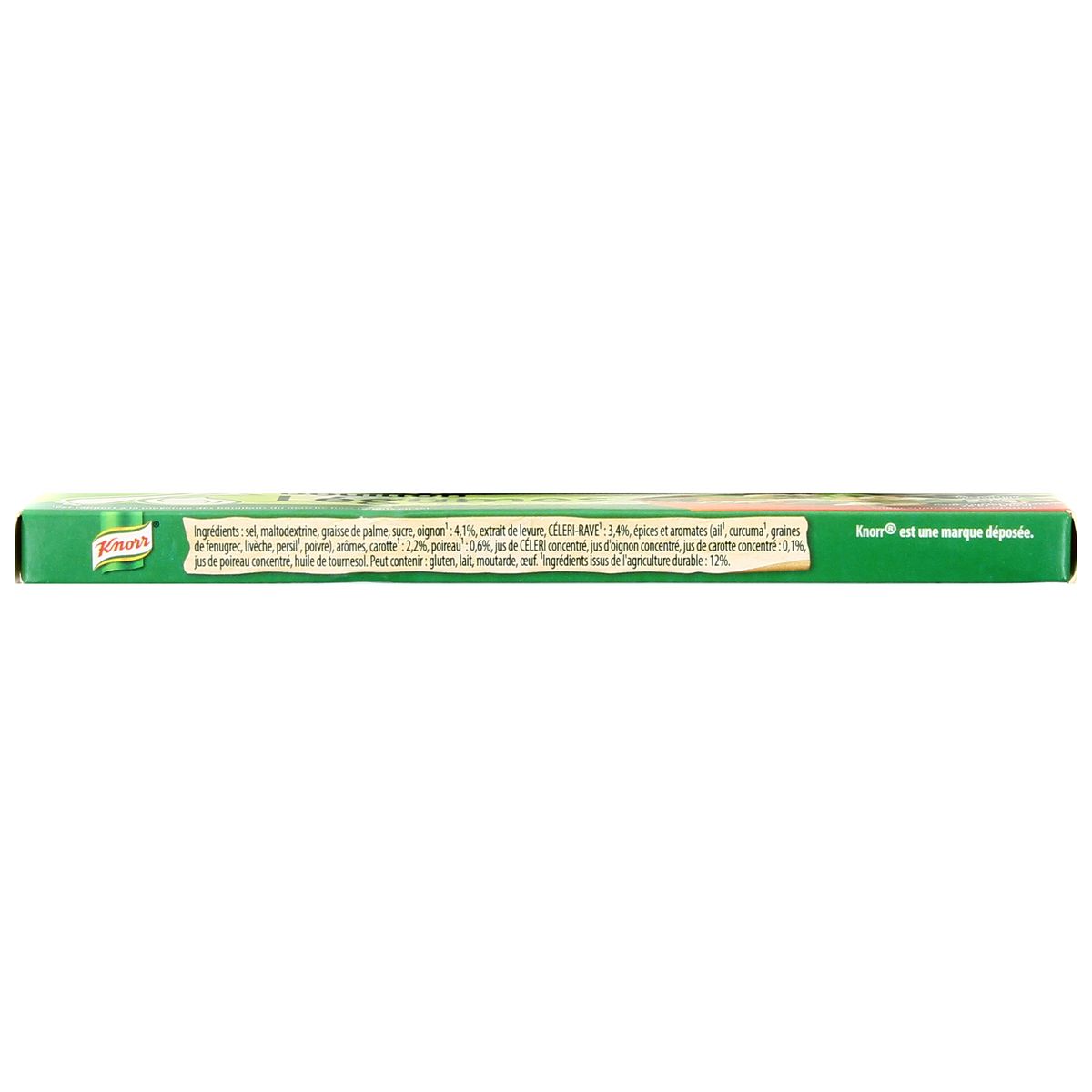 8712566432127 - Knorr - Bouillon de légumes -30% de sel