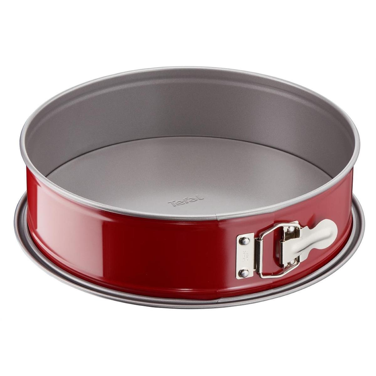 3168430275027 - Tefal - Moule à Charnière Delibake - Acier Rouge Carbone