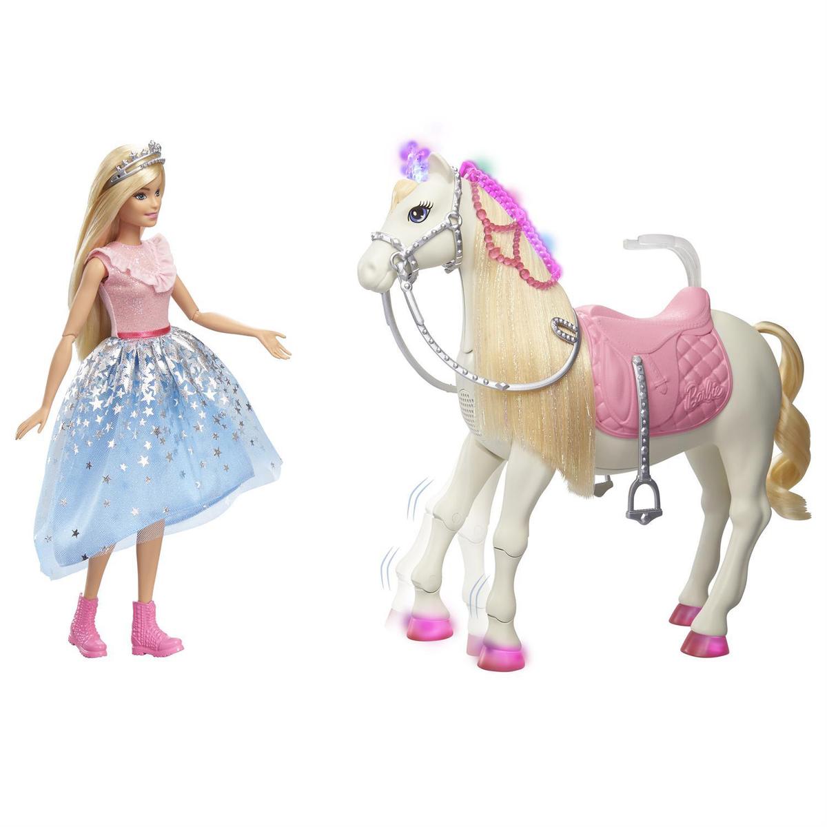 cheval avec barbie