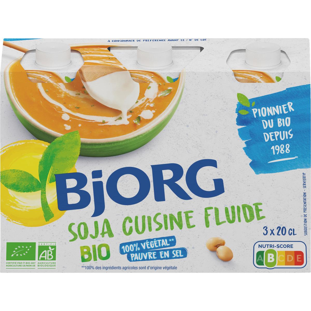 3229820769127 - Bjorg - Soja Cuisine Bio Fluide UHT