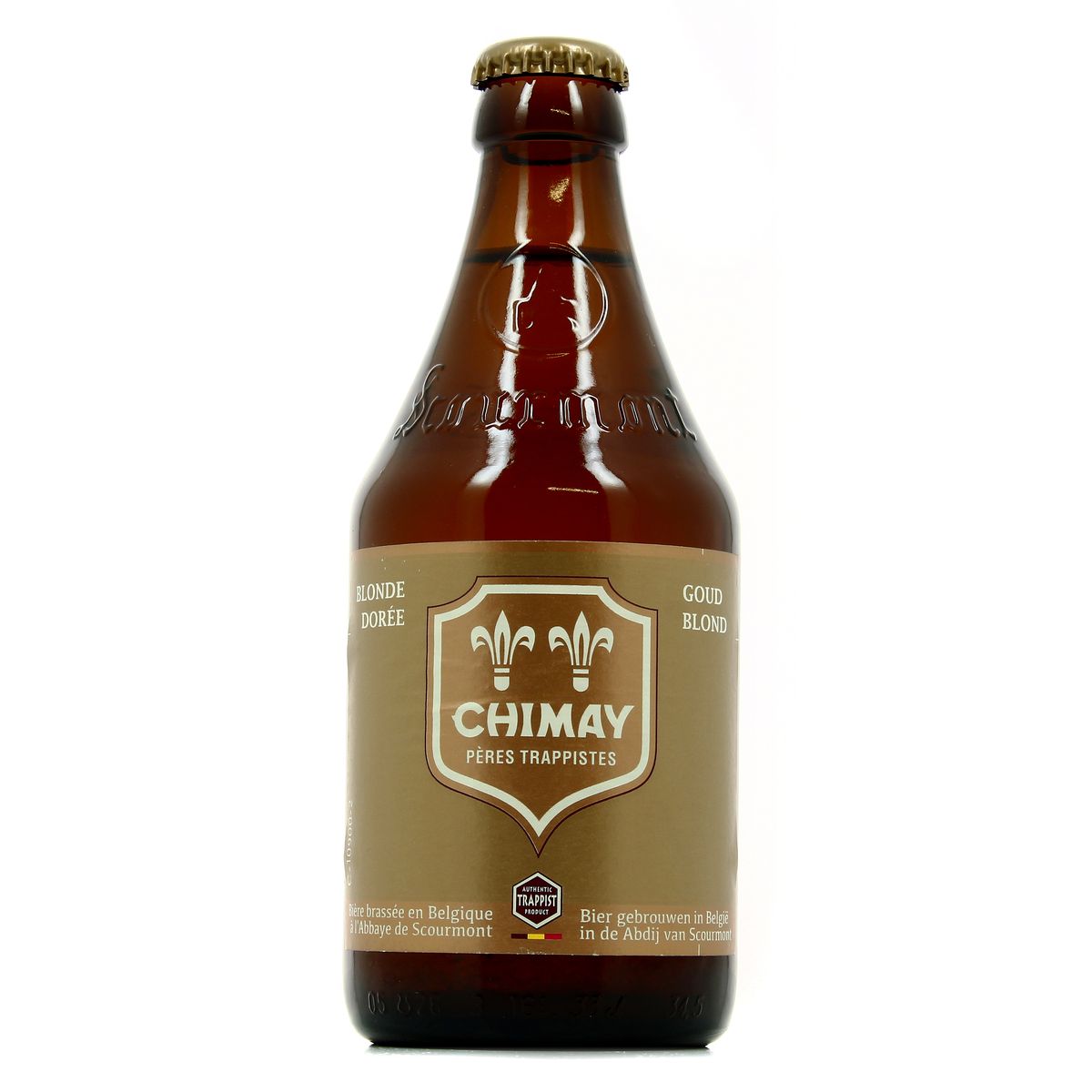 5410908000128 - Chimay Dorée - Bière Trappiste blonde 4.8°