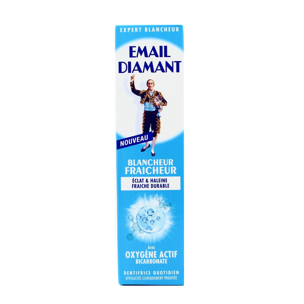 3331300001228 - Email diamant - Dentifrice blancheur fraîcheur