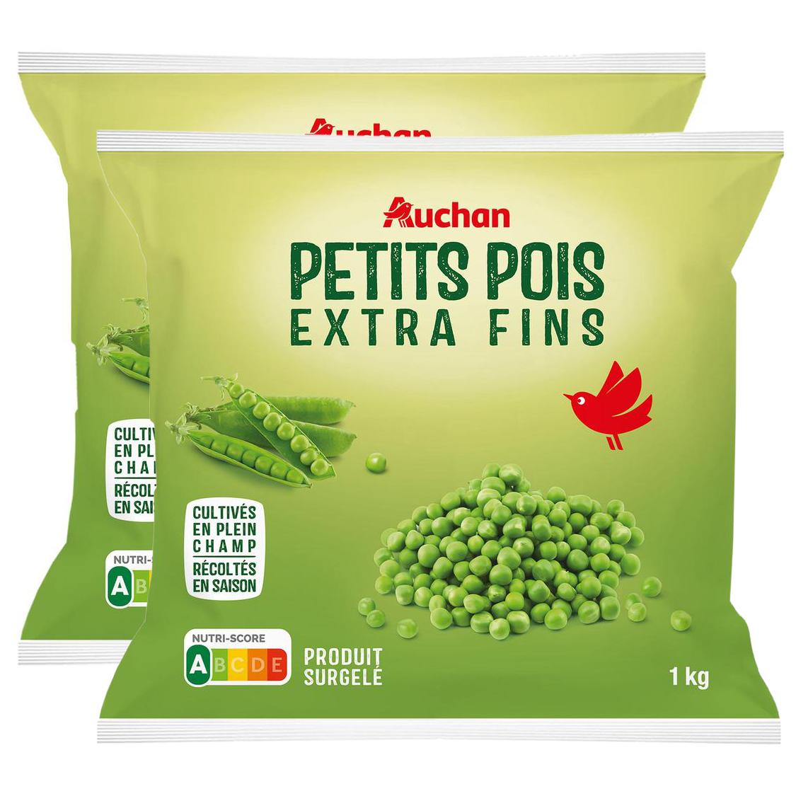 2050000411328 - Auchan - Petits pois extra fins