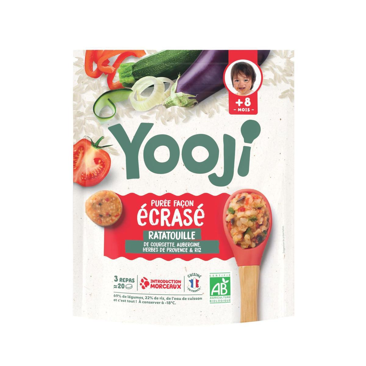 3760234501328 - Yooji - Ecrasé de ratatouille Bio dès 8 mois