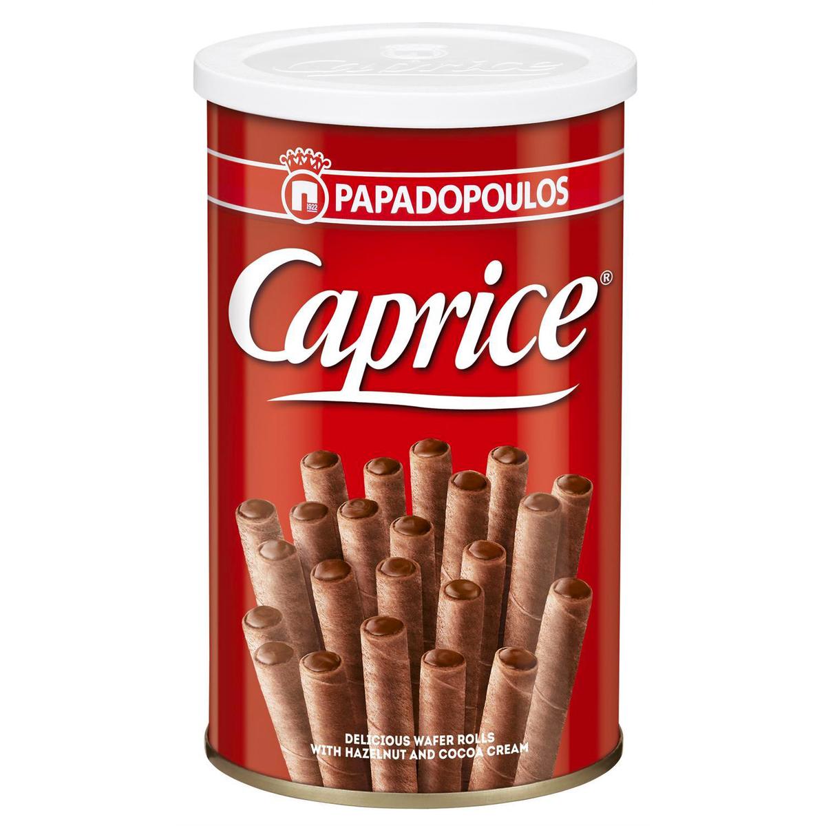 5201004021328 - Caprice - Gaufrette roulé chocolat 115G