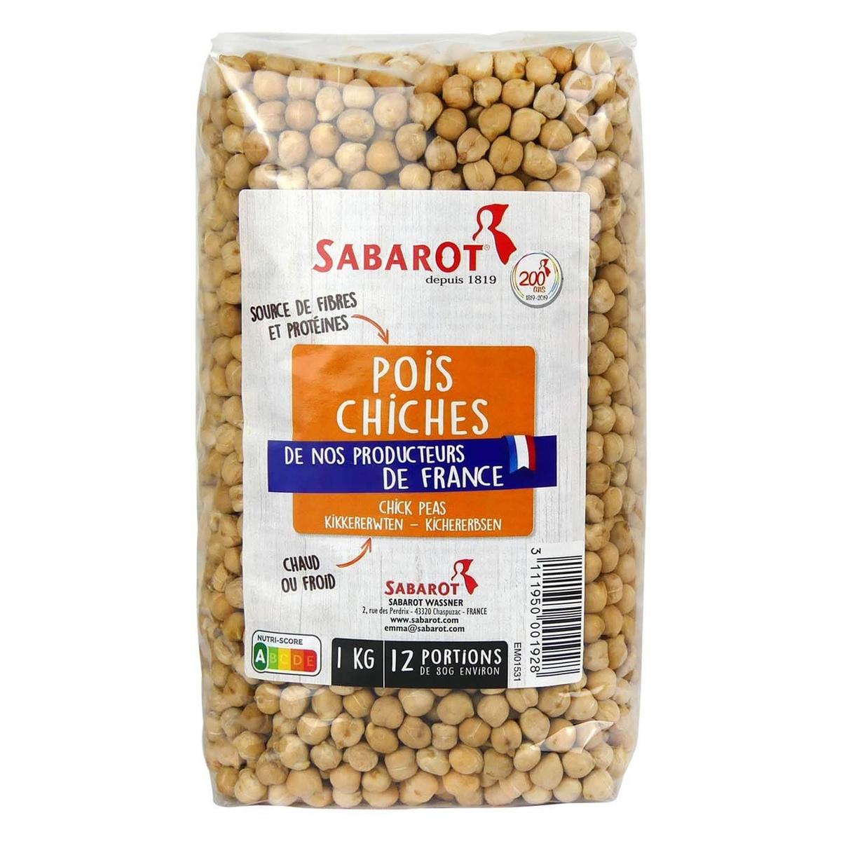 3111950001928 - Sabarot - Pois Chiches de France