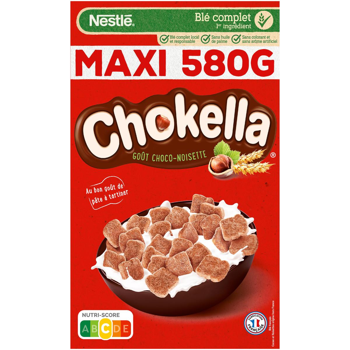 7613033312328 - Nestlé - Chokella, céréales au blé complet  goût noisette