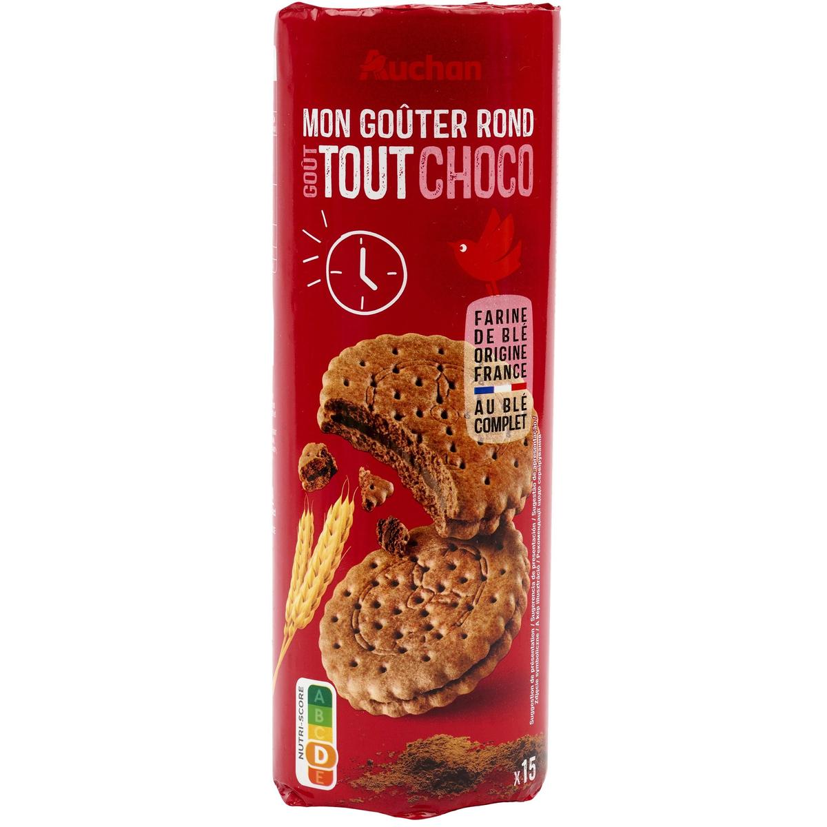 3596710483228 - Auchan - Mon gouter biscuits tout chocolat