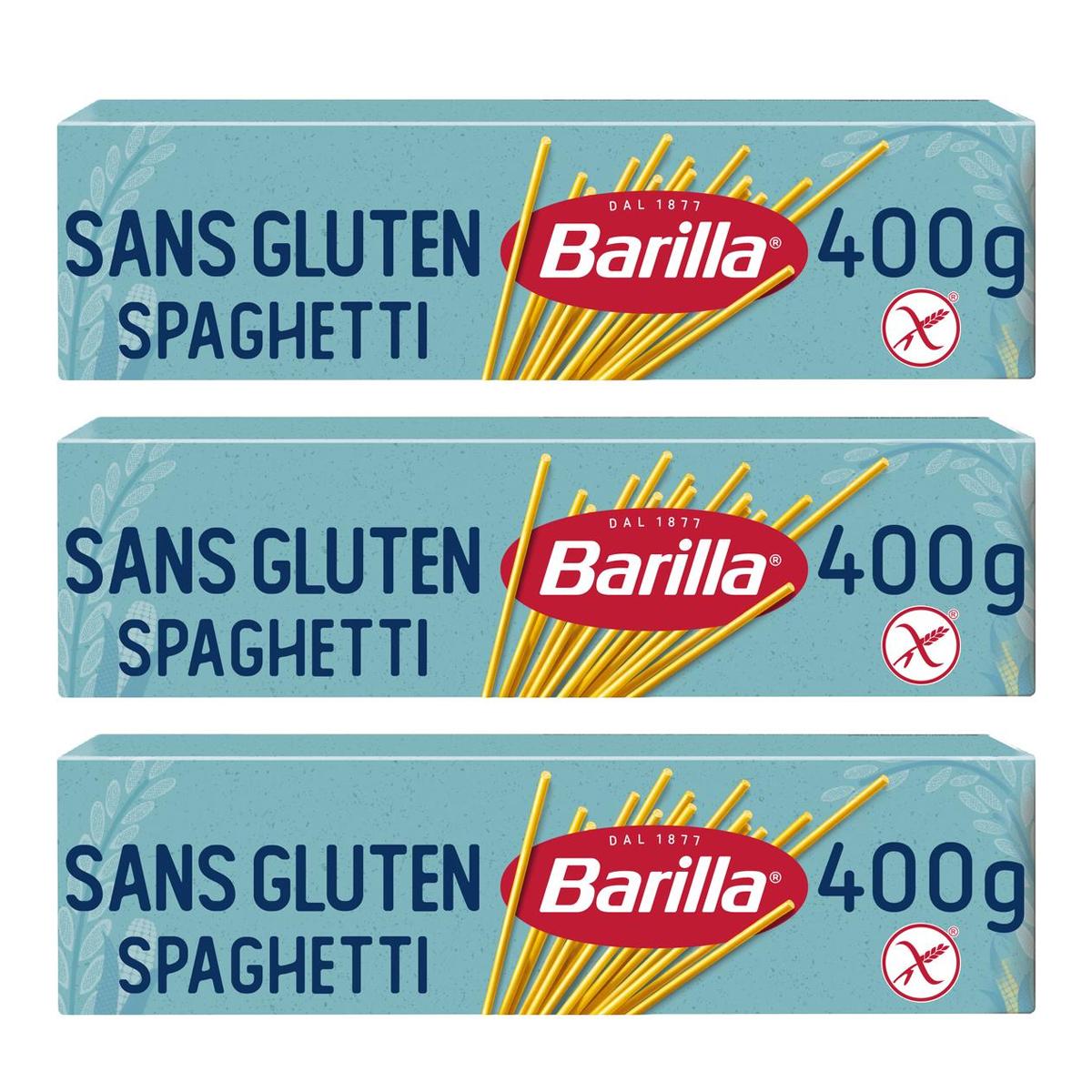 2050000394928 - Barilla Sans Gluten - Pâtes Spaghetti N°5 Sans Gluten