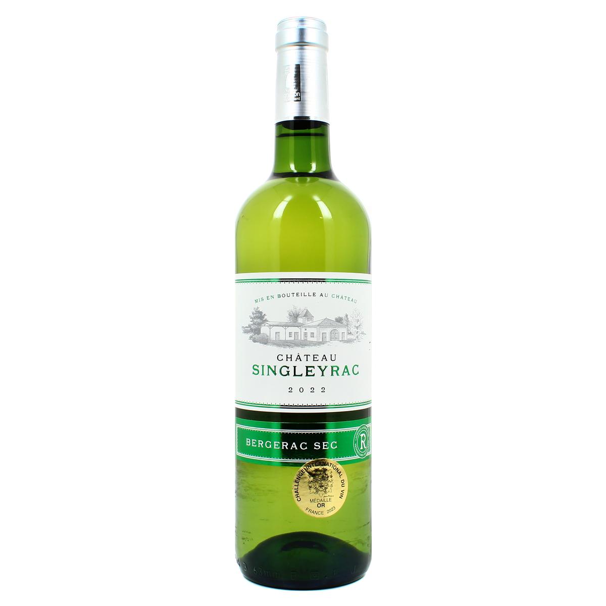 3760093430029 - Bergerac blanc sec AOC - Château Singleyrac