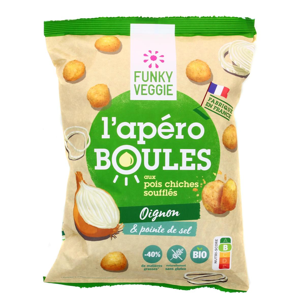 Achat Vente Funky Veggie L Apero Boules Oignon Pointe De Sel 50g