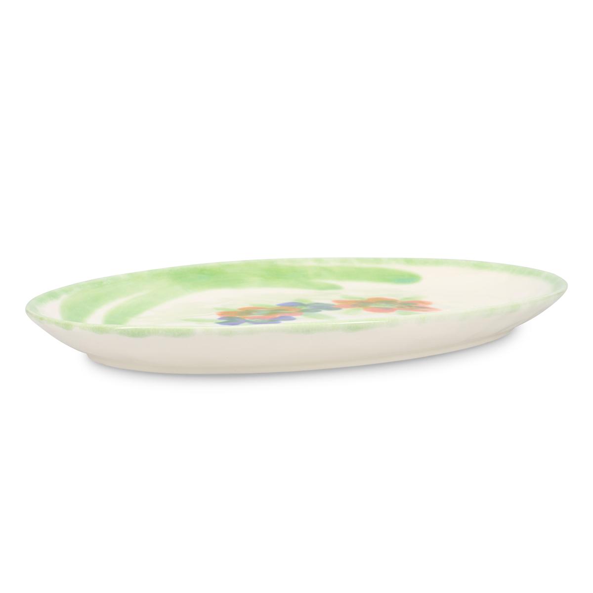 5410595771929 - Collection Fleur - Plat à servir 36,5x25,5cm Fleur