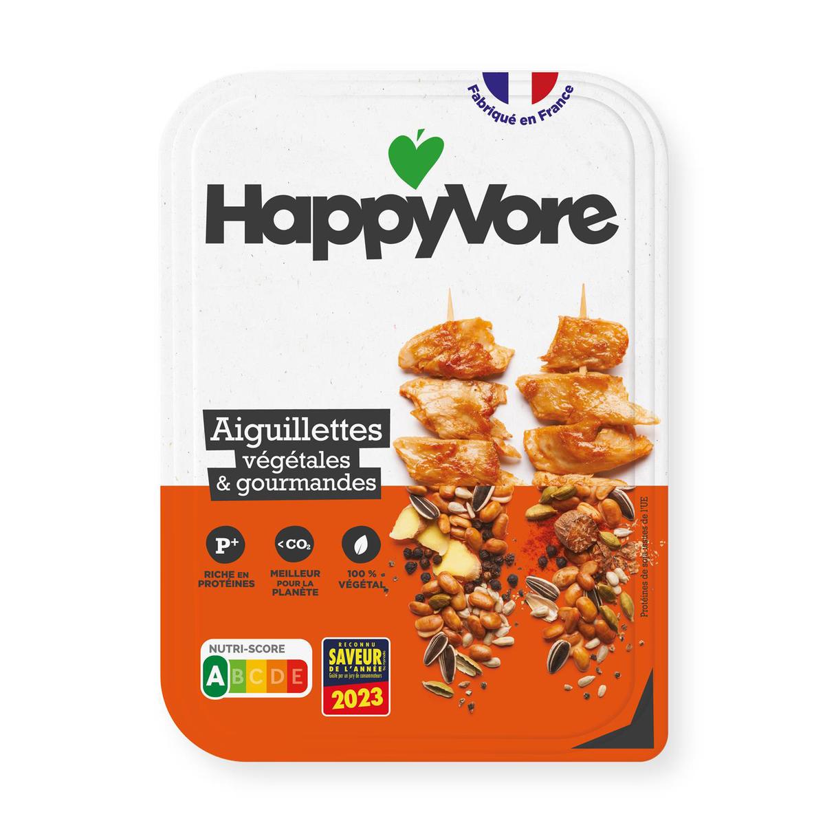 3770016162029 - HappyVore - Aiguillettes Végétales & Gourmandes
