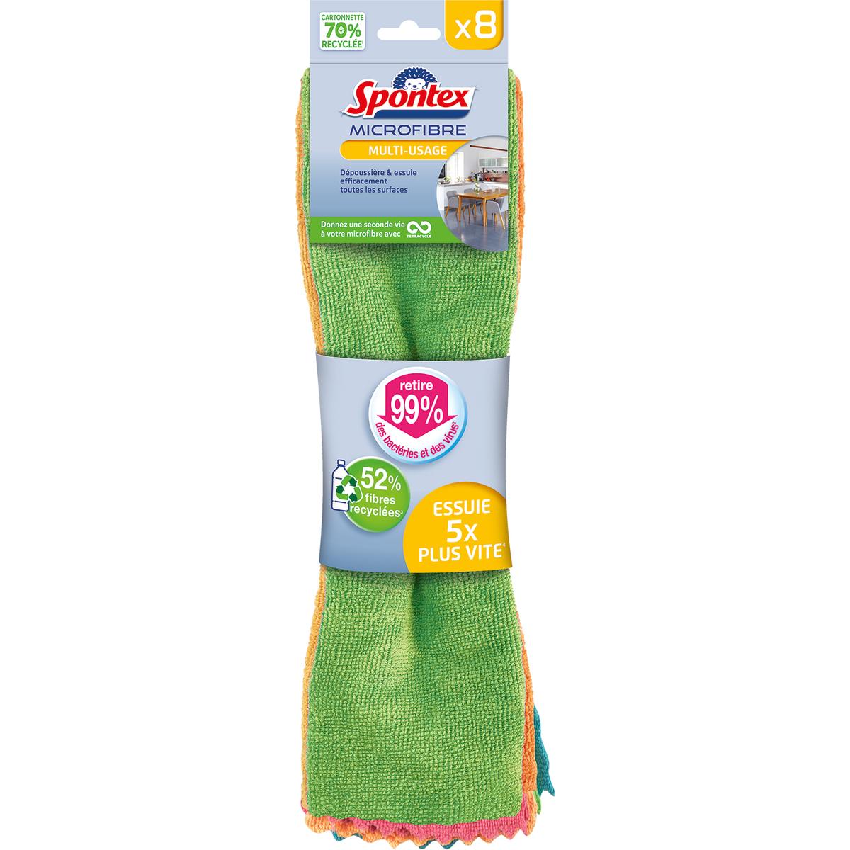 3384127003029 - Spontex - Microfibre multi recyclé 