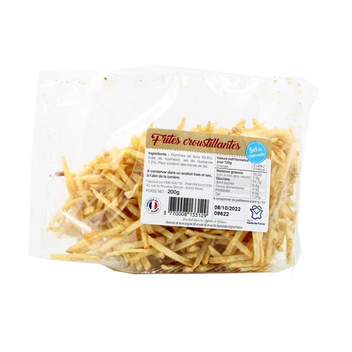 3770008133129 - PHM production - Frites croustillantes