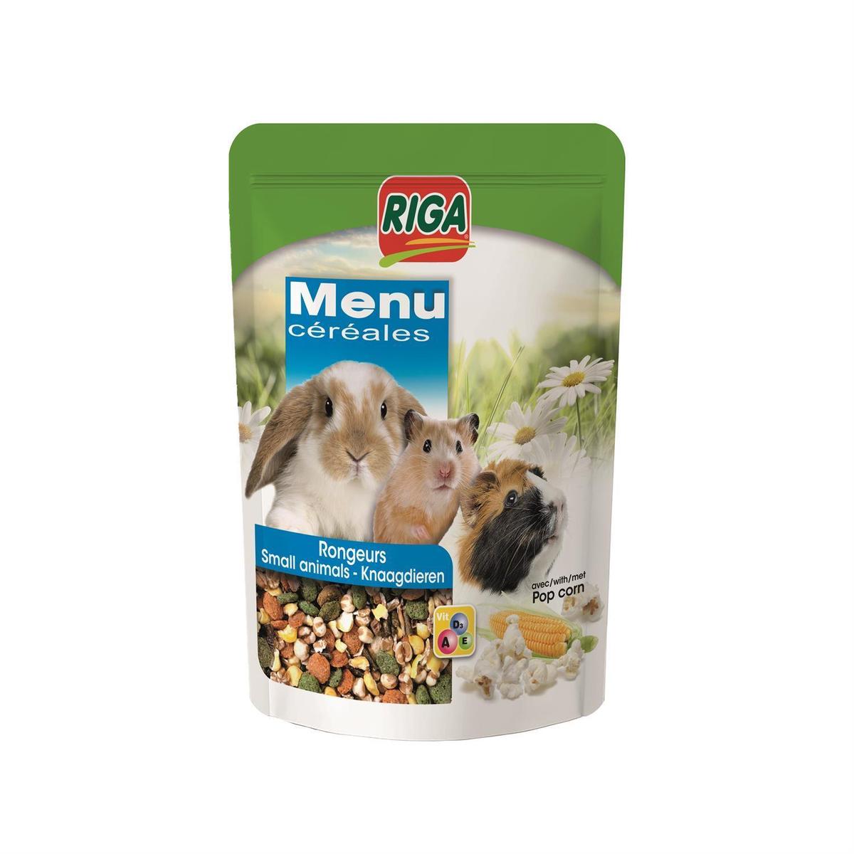 3166780766929 - Riga - Menu Céréales avec Pop Corn pour rongeur
