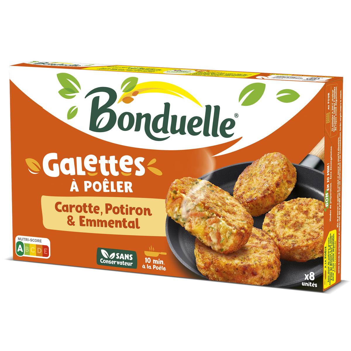 3083681178029 - Bonduelle - Galette carotte potiron emmental