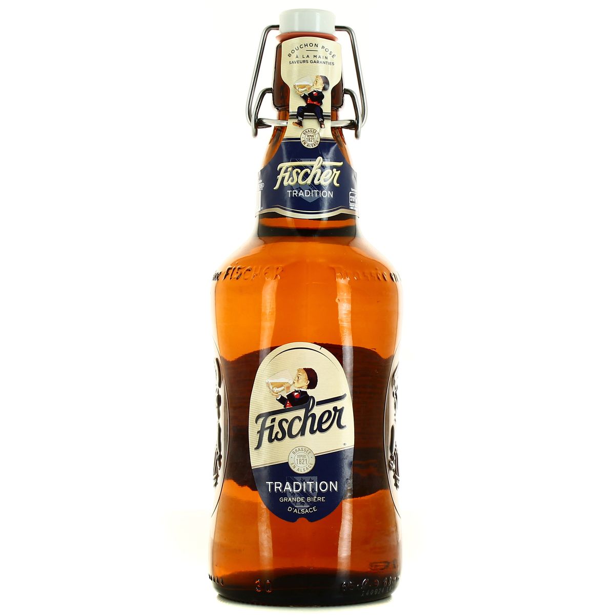 Livraison à domicile Fischer Bière blonde d Alsace 6° 65cl