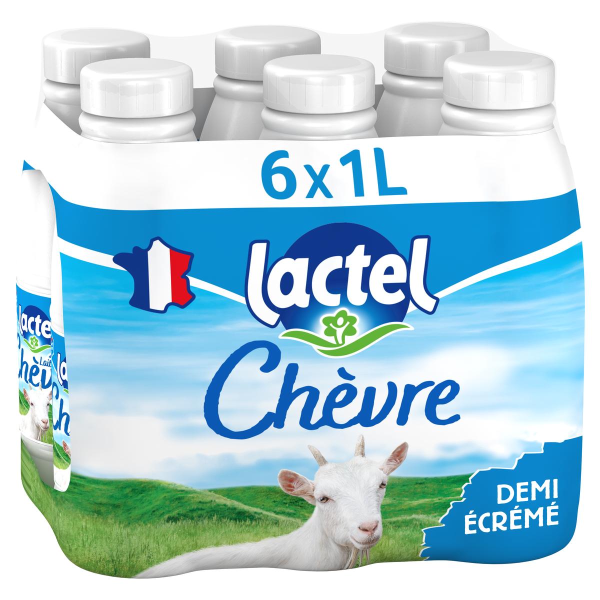 3428271990030 - Lactel - Lait de chèvre 1/2 écrémé