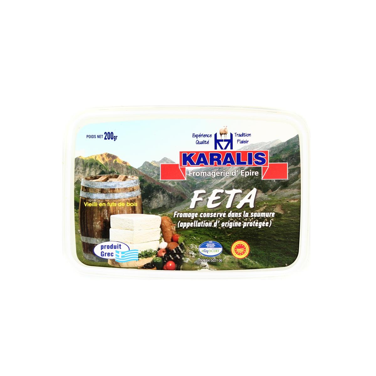 3760364480630 - Karalis - Féta de la Fromagerie d'Epire, AOP Viellie en fut de Chêne