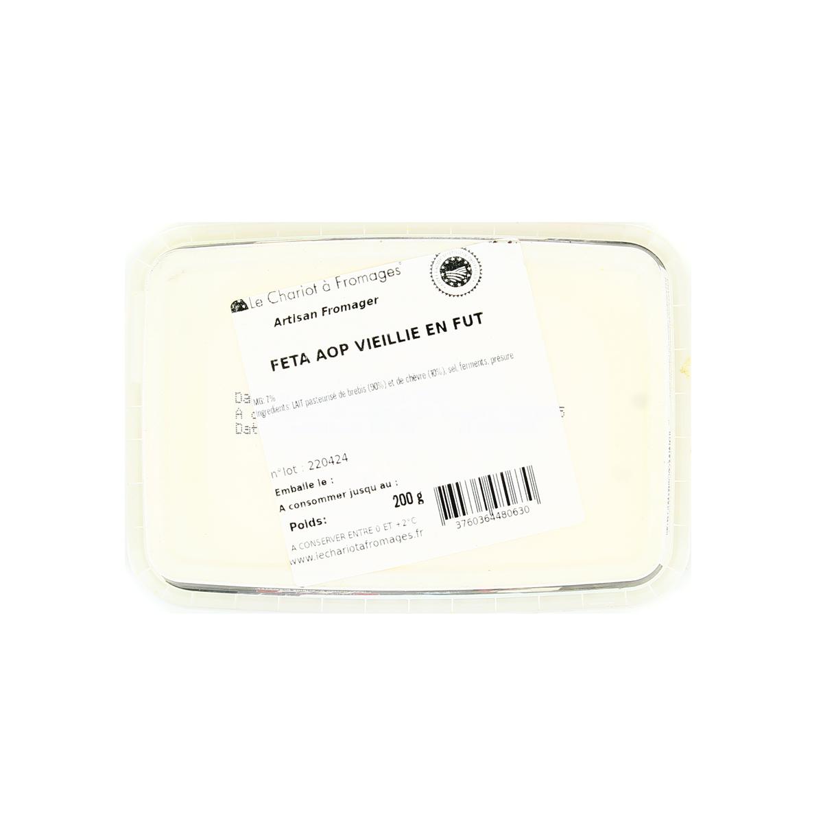 3760364480630 - Karalis - Féta de la Fromagerie d'Epire, AOP Viellie en fut de Chêne