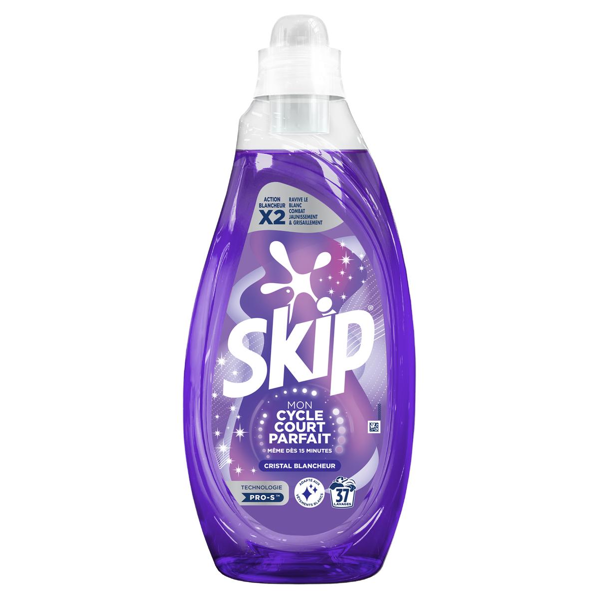 8720181680830 - Skip - Lessive liquide Mon Cycle Court Parfait Cristal Blancheur