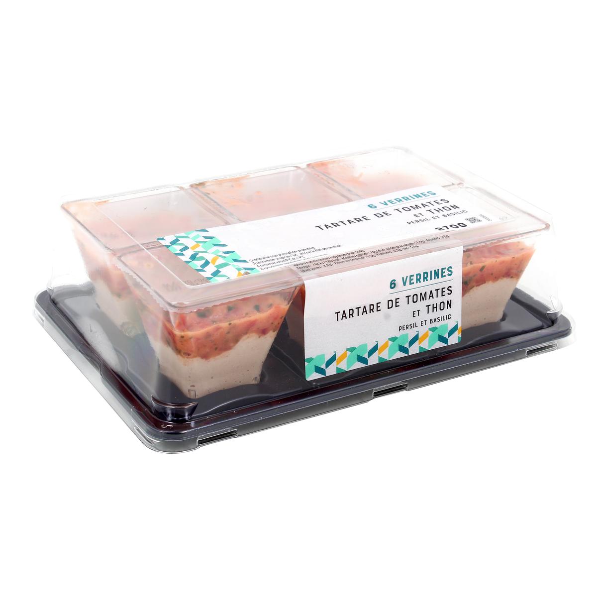 3700009261330 - Mix Buffet - Verrines Tartare de Tomates & Thon