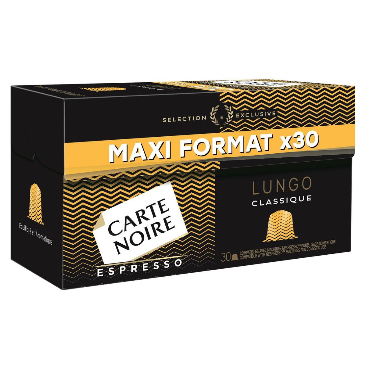 Acheter Carte Noire Cafe Capsules Lungo Intensite N 6 30 Capsules