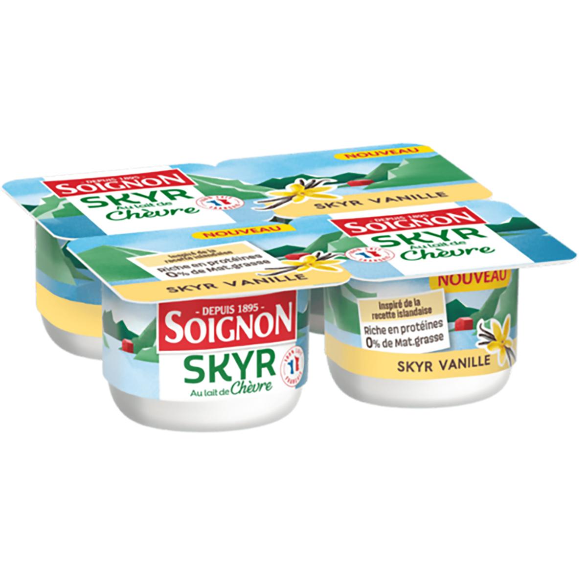 3523230065030 - Soignon - Skyr vanille au lait de chèvre 0%mg