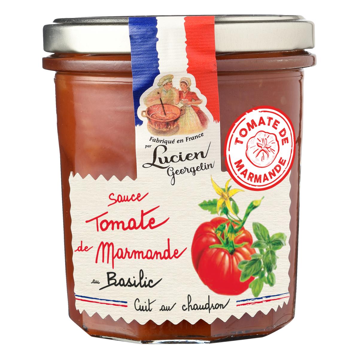 3330720536730 - Lucien Georgelin - Sauce Tomates de Marmande Basilic