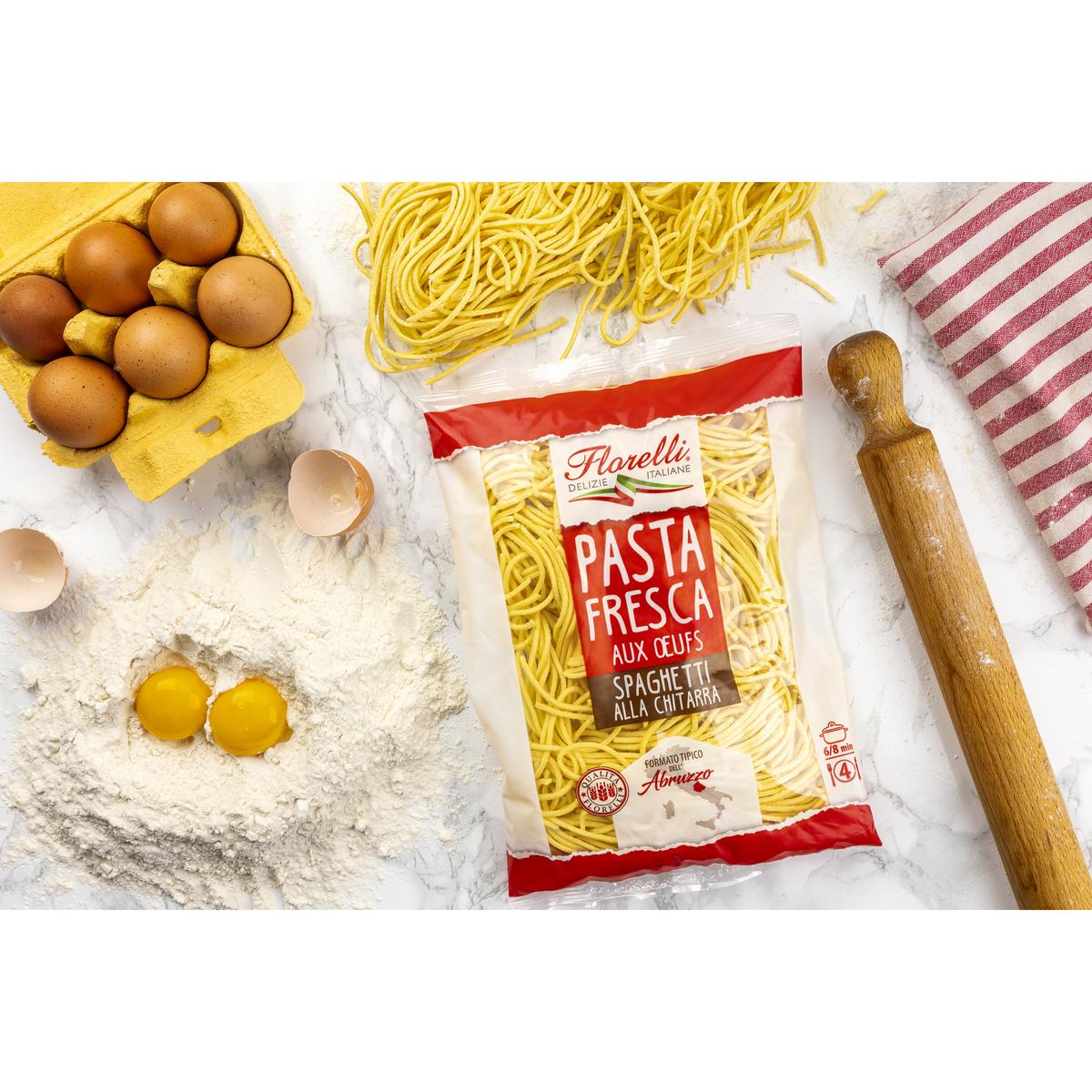 3760077538130 - Florelli Fresco - Spaghetti Guitare Frais aux oeufs