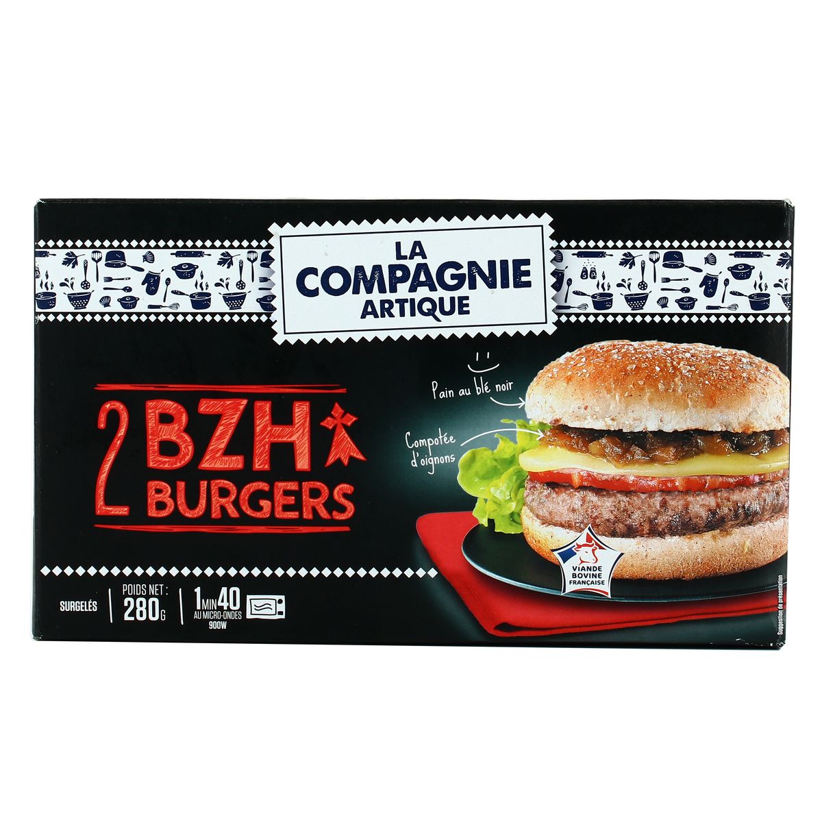 3289471029230 - La Compagnie Artique - 2 Burgers BZH 2x140g