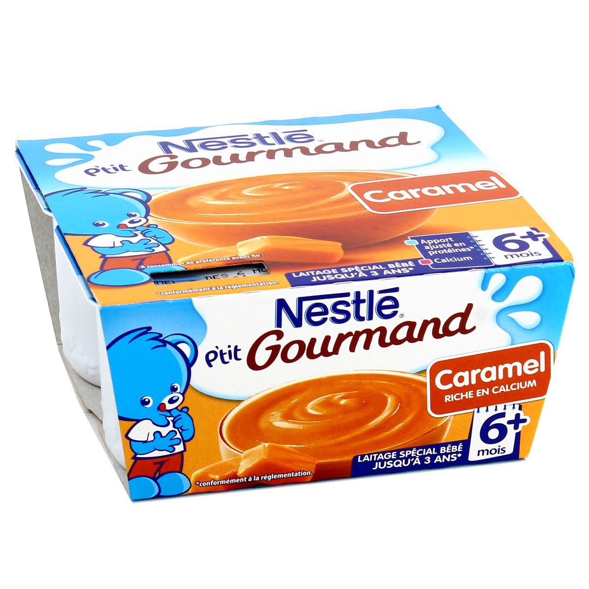 Achat Vente Nestle P Tit Gourmand Creme Caramel Des 6 Mois 4x100g