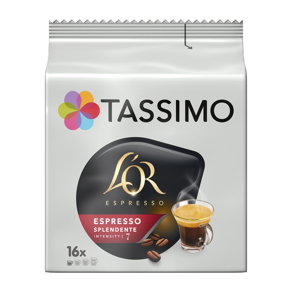 8711000520031 - Tassimo - Café dosettes splendente compatibles Tassimo L'OR 