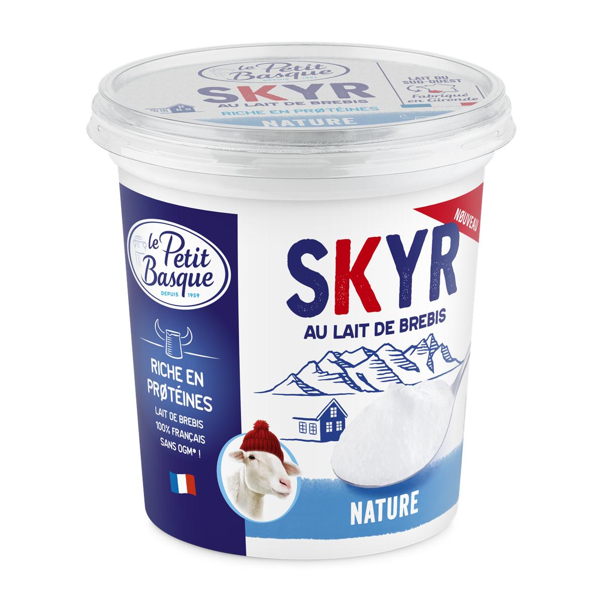 3280249800631 - Le Petit Basque - Skyr nature brebis