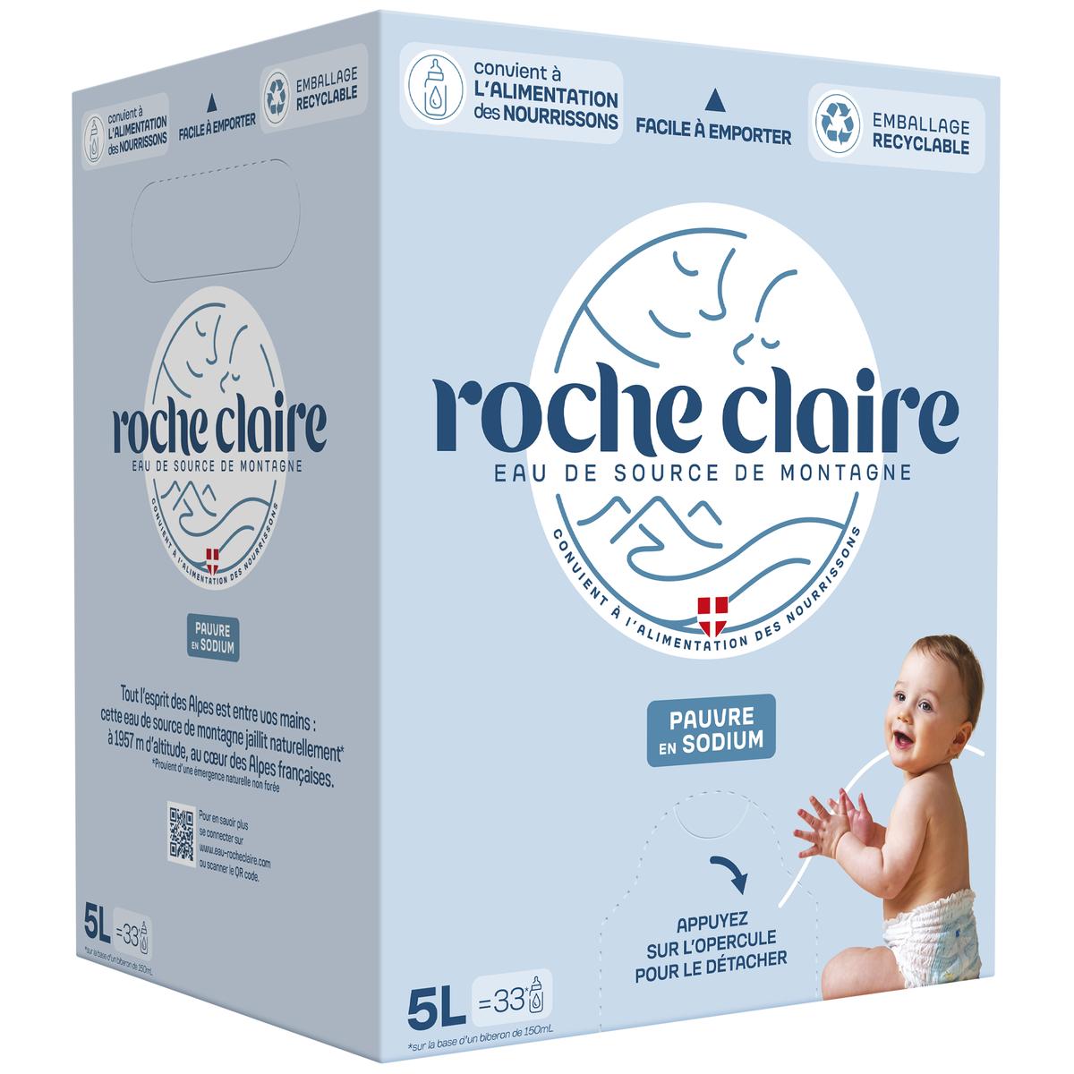 3760290131231 - Roche Claire - Eau de source de Montagne